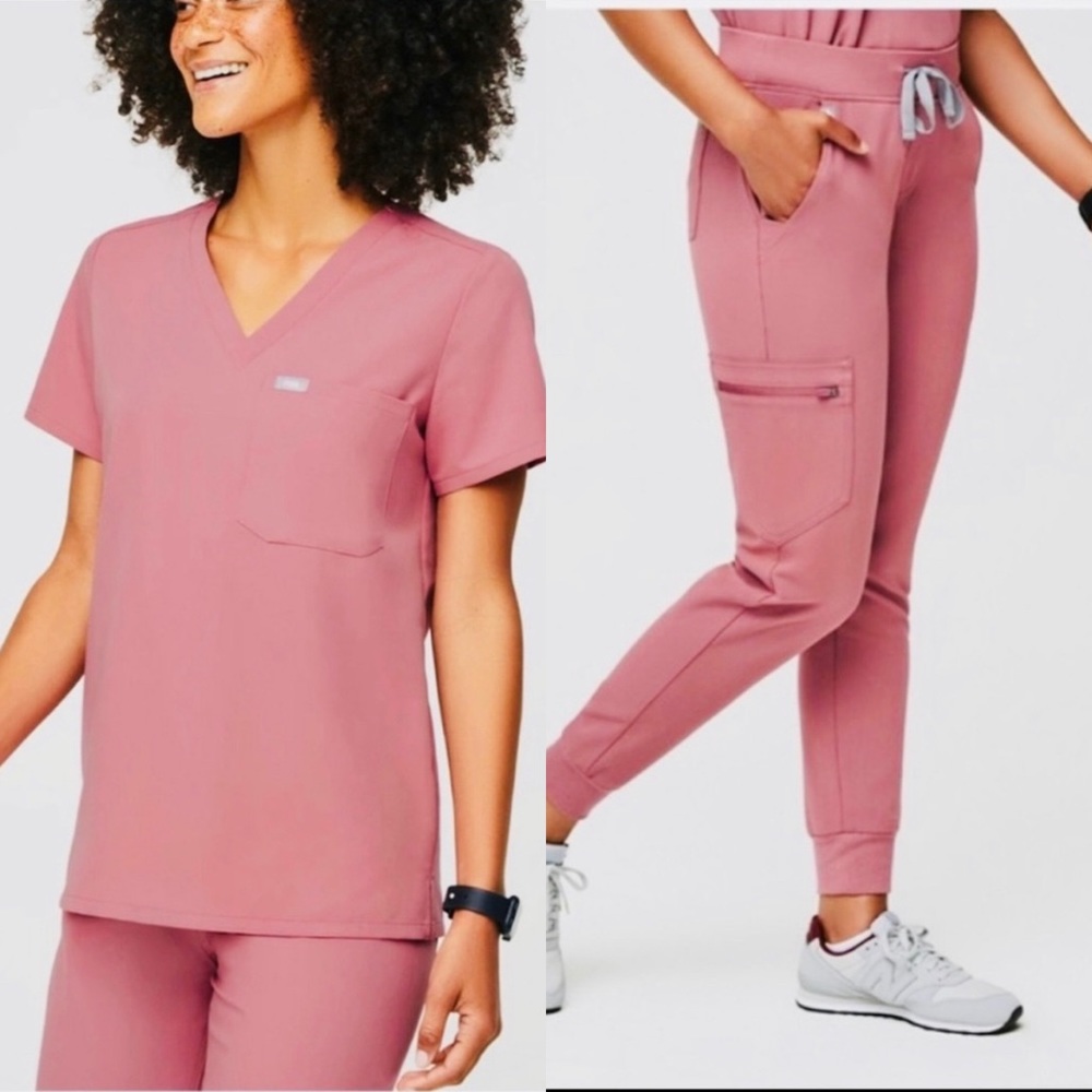 Figs Mauve set (XS Catarina/Small Zamoras)